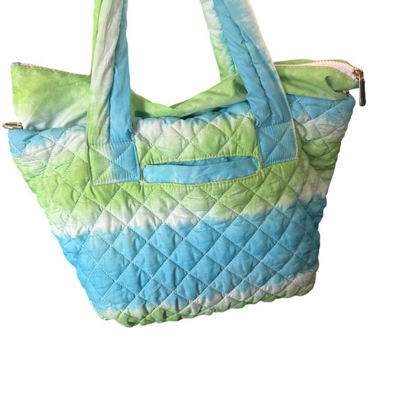 Jill & Ally Tie-Dye Quilted Tote Bag & Pouch Set - Picture 6 of 10